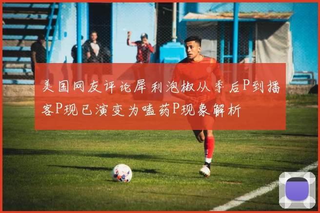 美国网友评论犀利泡椒从季后P到播客P现已演变为嗑药P现象解析